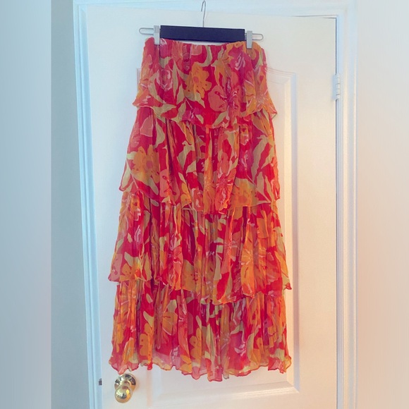 Anthropologie- strapless midi dress - Picture 1 of 10